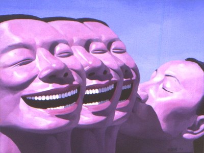 Yue Minjun LOVE